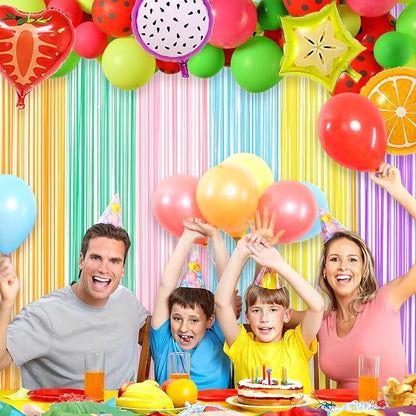 Pastel Tinsel Curtain Party Backdrop - Image 9