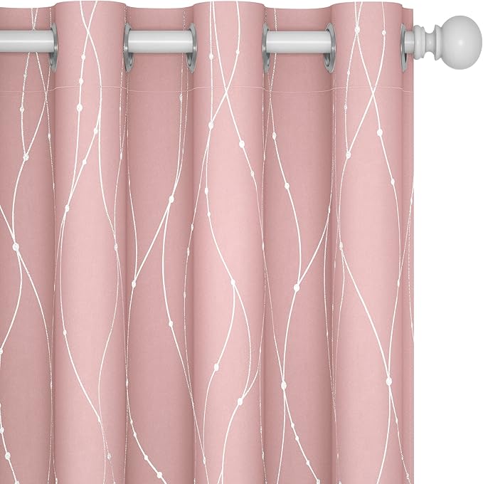Deconovo Living Room Curtains 72 Inches Long, Thermal Insulated, Room Darkening by Unknown