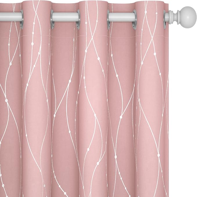 Deconovo Living Room Curtains 45 Inches Long, Thermal Insulated, Room Darkening by Unknown