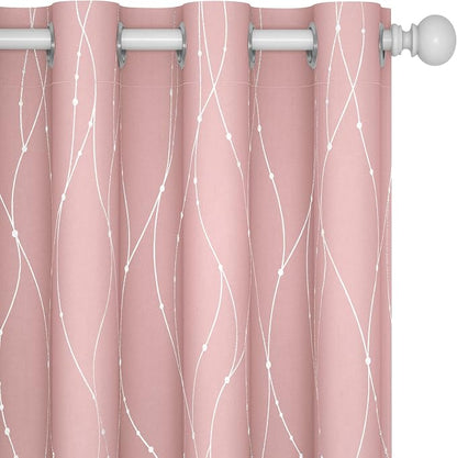 Deconovo Living Room Curtains 45 Inches Long, Thermal Insulated, Room Darkening by Unknown