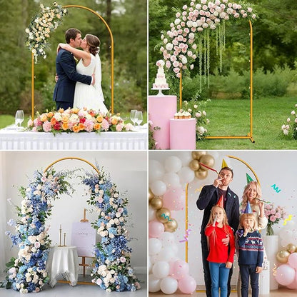 6.6 FT Wedding Arch Backdrop Stand - Image 8