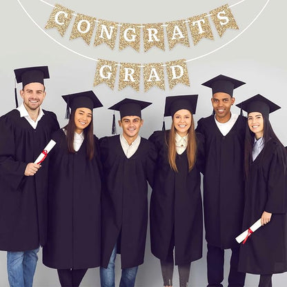 Pre-Strung Congrats Grad Banner - Image 4