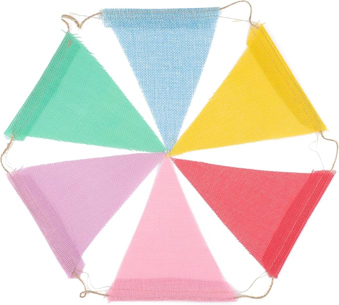 G2PLUS Bunting Banner, Triangle Flag Garland, Pennant Banner Flags, Pride Month - Image 4