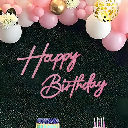 Happy Birthday Sign for Backdrop by MASTRON