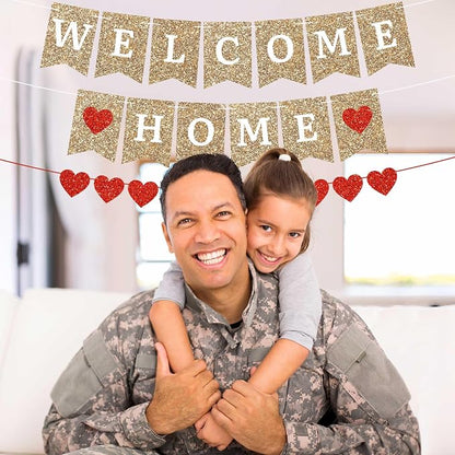 Pre-Strung Welcome Home Banner - Image 2