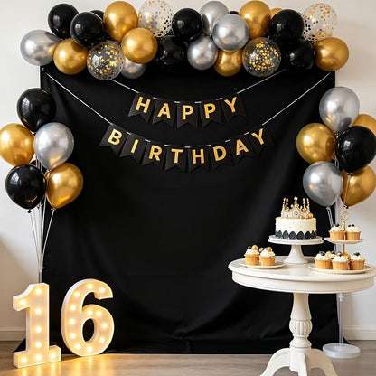 Black Photography Backdrop for Photoshoot, Fabric 10x10ft | Versatile Studio - Image 8