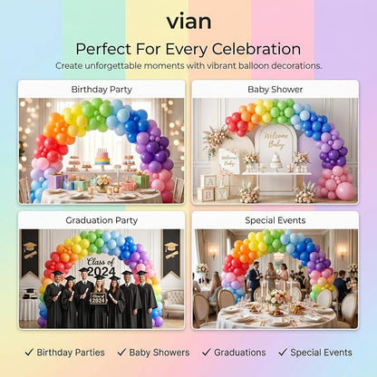 Balloons 100 Pack 12 Inch – Latex Party Balloons - Image 4