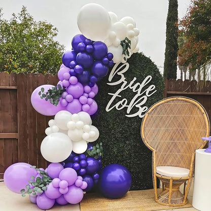 Light Purple Balloons Different Sizes 135pcs 18 12 10 5 Inch Lavender Purple - Image 4