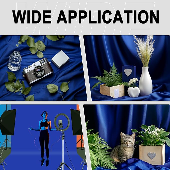 GFCC 6FTx9FT Royal Blue Backdrop Background - Image 5