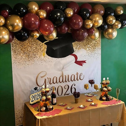 Burgundy Balloon Arch Kit - Image 4