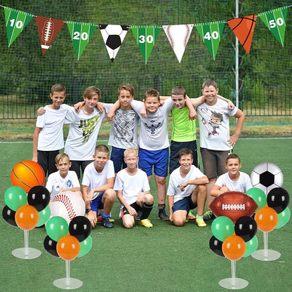 4 Sets Sports Party Balloons Stand Kit - Image 6