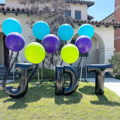 Black Letter I Balloons, I Balloon 40 Inch I Balloon Letter - Image 3