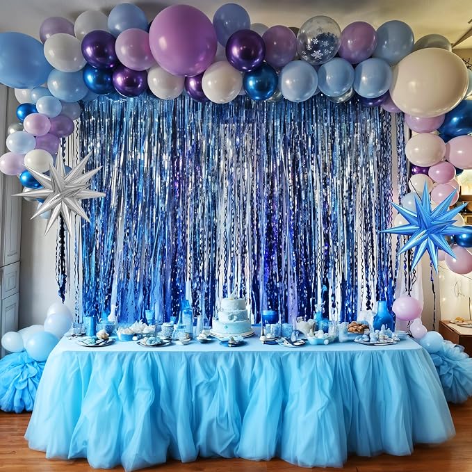 Snow Balloon Garland Arch Kit - Image 4