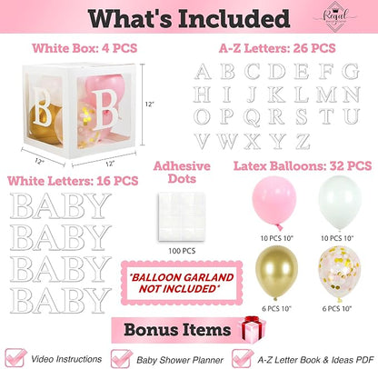 82 PCS Baby Shower Decorations for Girl - Image 3