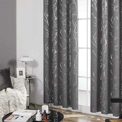 Deconovo Living Room Curtains 72 Inches Long, Thermal Insulated, Room Darkening - Image 4