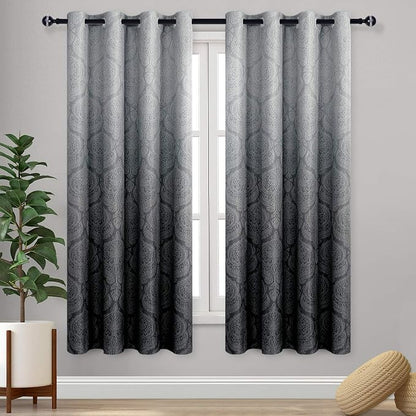 DWCN Ombre Blackout Curtains for Living Room by DWCN
