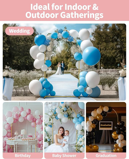Pureegg Arch Backdrop Stand Set, 7.2 ft and 6 ft | Wedding, Baby Shower - Image 6