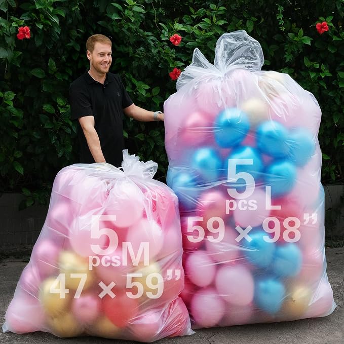 Balloon Bags For Transport 10 Pcs by KIKINIKO