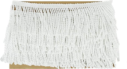 5 Yard Curtain Bullion Fringe Trim-Rayon Tassel Embellishments | 4 Inch Wide - Image 3