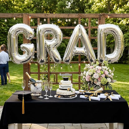 Biapian 40 Inch GRAD Balloons, 'GRAD' Party Balloons Foil - Image 6