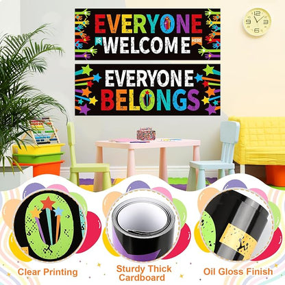 COCHIE Classroom Decorations Welcome Banner Poster - Image 3