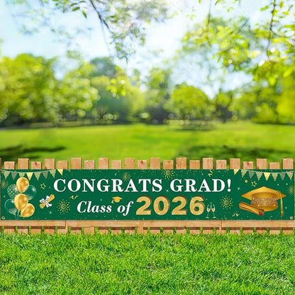 2026 Graduation Decorations Congrats Grad Class of 2026 Banner - Image 6