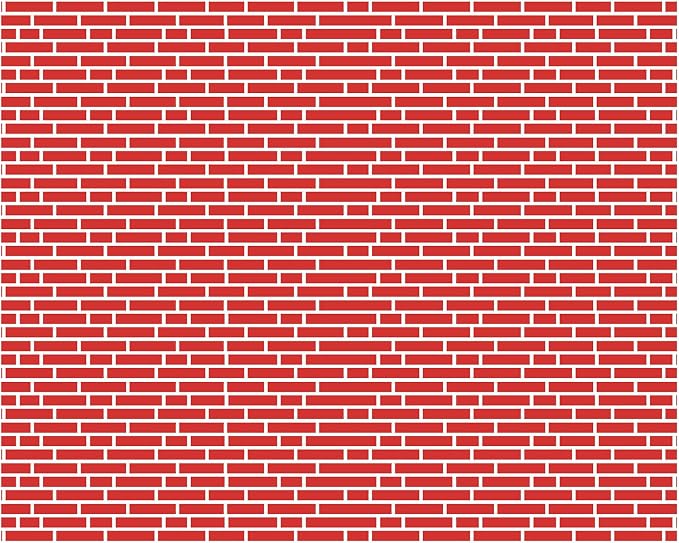 VitalCozy 10 x 30 ft Red Brick Wall Backdrop Fabric Brick Photo Background | by VitalCozy