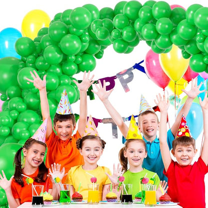114pcs Green Balloons Kit - Image 6