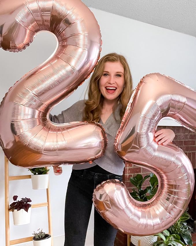 Rose Gold 50 Balloon - Image 7