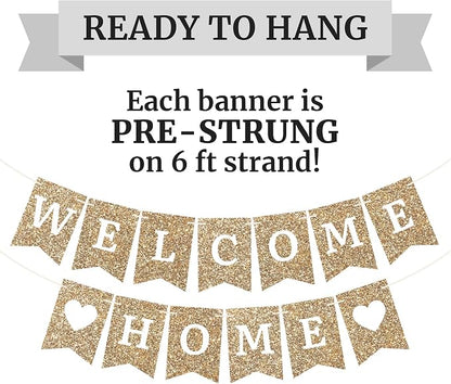 Pre-Strung Welcome Home Banner - Image 3