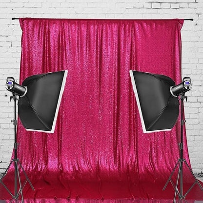 Poise3EHome 8FT x 10FT Sequin Photography Backdrop Curtain - Image 7