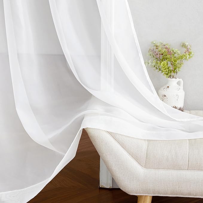 NICETOWN Sheer Curtains for Windows - Image 6