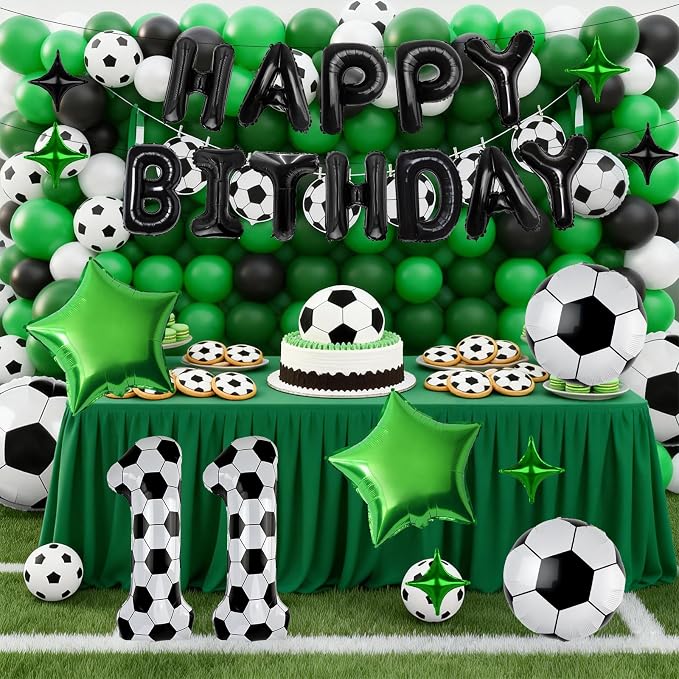 40 Inch Soccer Number 7 Balloon Set, Soccer Birthday Party Decorations | Sports - Image 6