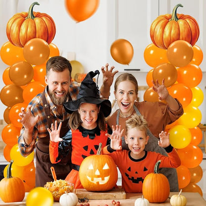 Gemscream 2 Sets of Thanksgiving Fall Balloon Column Stand Kit - Image 5