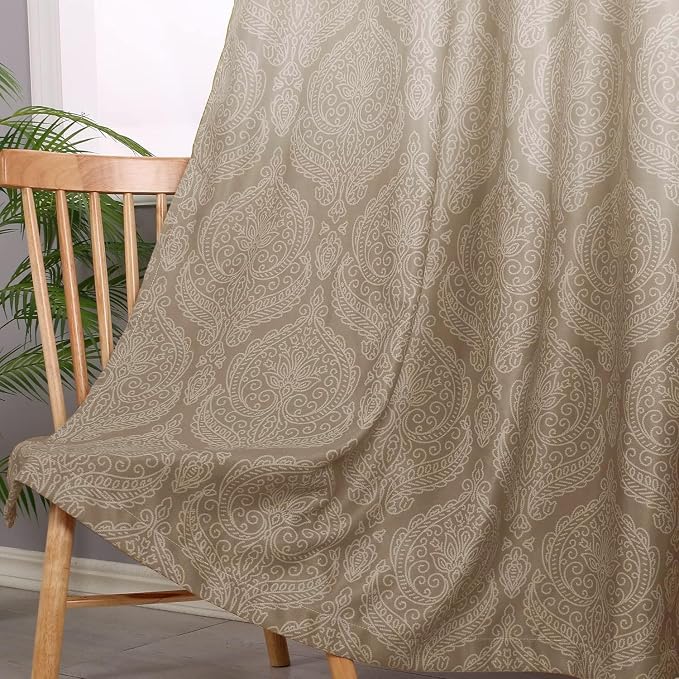 DWCN Ombre Blackout Curtains 84 Inch Length - Image 3