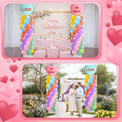 Kasyat 2 Set Valentines Day Balloon Column Stand Kit - Image 6