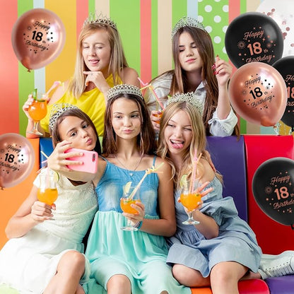 Rose Gold 16th Birthday Balloons - Image 7