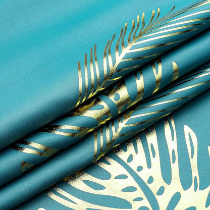 Teal Blackout Curtains 84 Inches Long, Grommet Curtains - Image 9