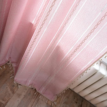 Sutuo Home Boho Curtain for Bedroom Living Room Nursery Kitchen, Light - Image 5