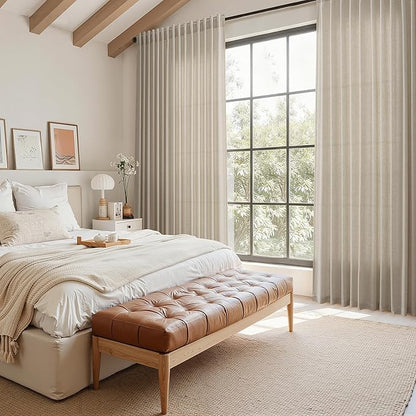 Cobblestone Linen 112 Inch Curtains - Image 7