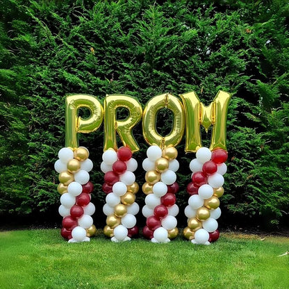 Giant P Alphabet Balloon Letters, 40 Inch Helium Mylar Foil Name Word Balloons - Image 3