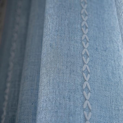 Sutuo Home Boho Curtain for Bedroom 96 Inches Long, Light Filtering Farmhouse - Image 7