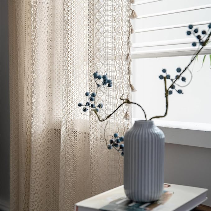 Sutuo Home Boho Curtains 120 inches - Image 2
