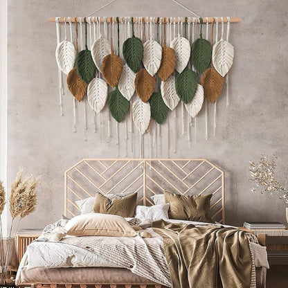 Large Macrame Wall Hanging Boho Woven Tapestry Chic Home Decor Wall Art | - Image 4