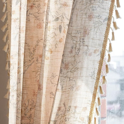 ENJOYBRIDAL Floral 96 Inch Curtains - Image 7