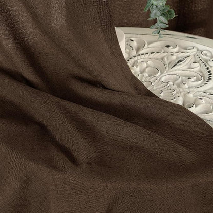 YoungsTex Brown Linen Curtains 68 Inch Length - Image 8