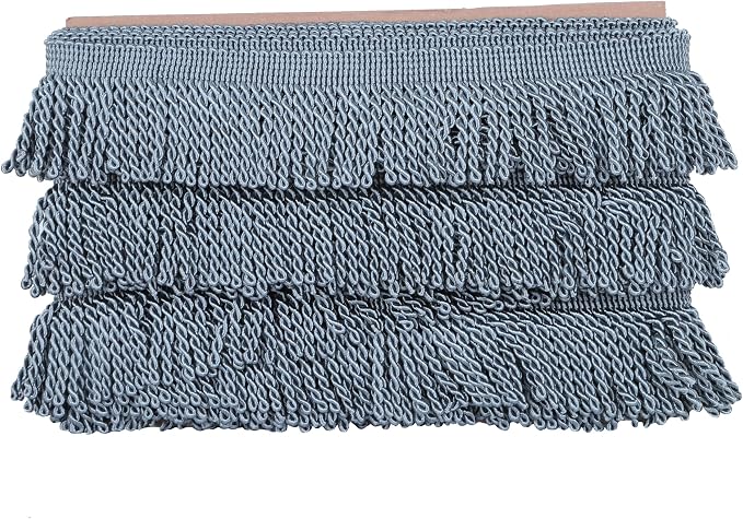 BEL AVENIR Bullion Fringe Trim Curtain Fringes 10 Yard x 2.5 Inches Sewing | - Image 5