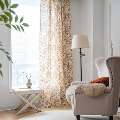Sutuo Home Boho Curtains 63 Inches Length - Image 7