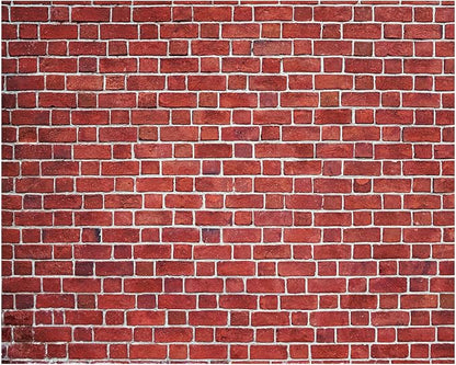 VitalCozy 10 x 8 ft Red Brick Wall Backdrop Fabric Brick Photo Background | by VitalCozy