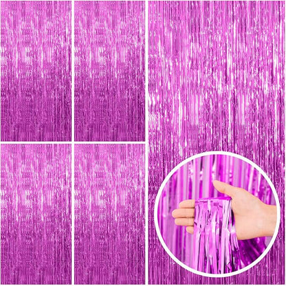 BOMSI 5 Pack Hot Pink Party Decorations by BOMSI